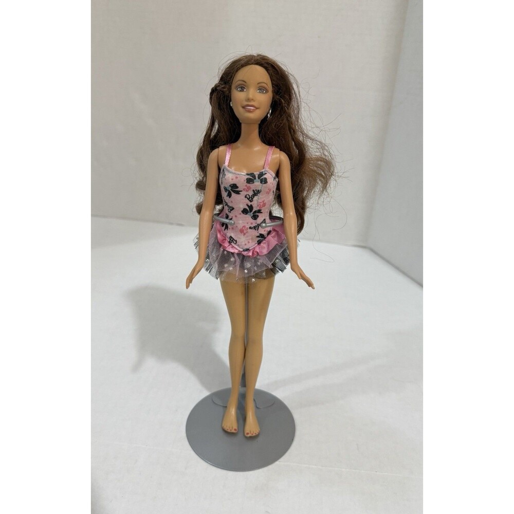 Vintage Barbie & Ballerina Tutu Genuine Barbie Fabric~1999 Body/2003 Head Mattel